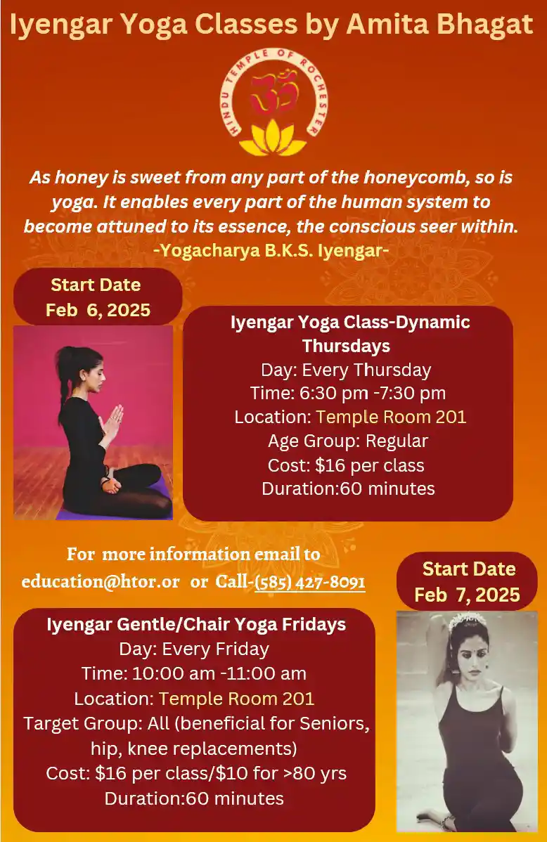 Iyengar Yoga Classs